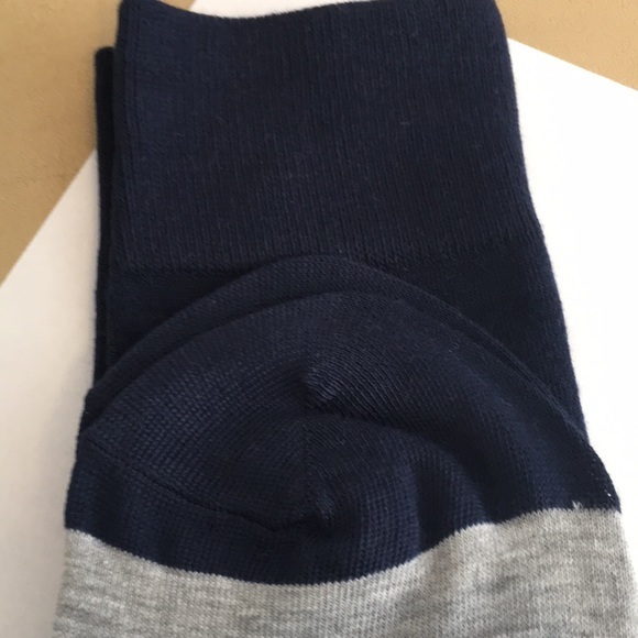 SOLD Polo Ralph Lauren 3 Pairs Dress Socks Blue/Gray - Picture 6 of 9